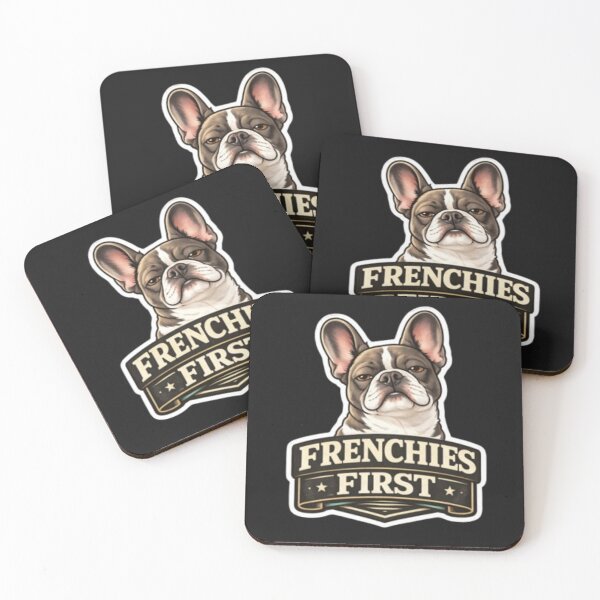 Item preview, French Bulldog Owners Club – Frenchies First Funny Dog Lover Design designed and sold by Frenchie Fever.