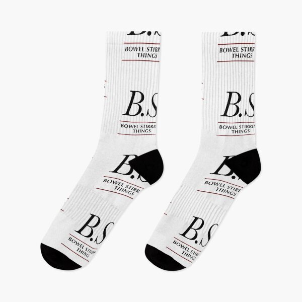 Item preview, B.S. Bowel Stirring Things Typographic designed and sold by Russell Kightley.