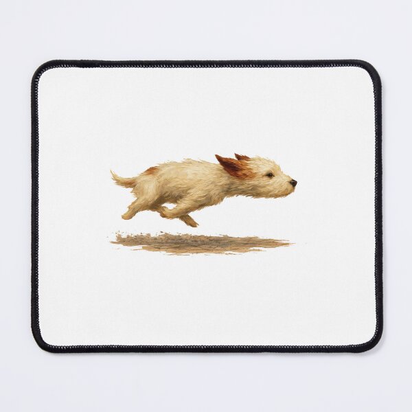 Item preview, Funny Running Dog designed and sold by koffmannohe.