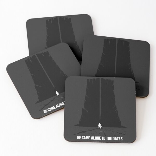 Item preview, Brutalist Monolith Lone Defiant Silhouette Print designed and sold by agearb.