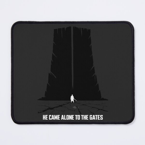 Item preview, Brutalist Monolith Lone Defiant Silhouette Print designed and sold by agearb.