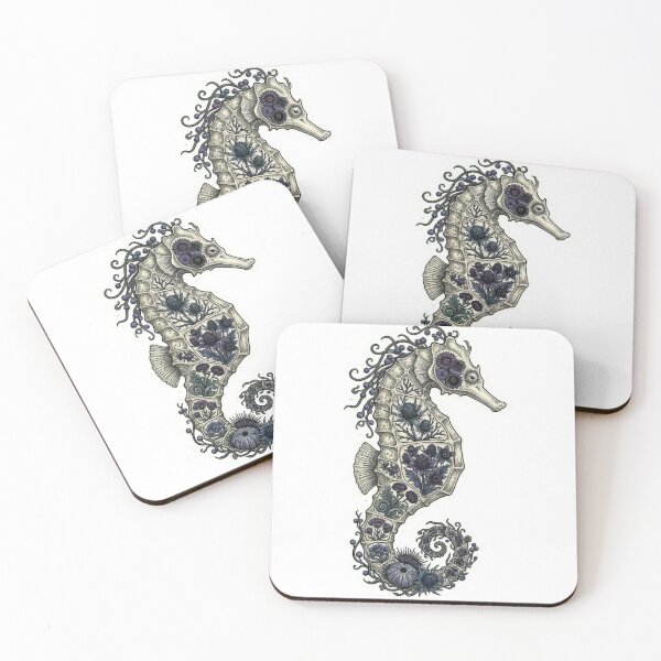 Item preview, The Skeletal Seahorse designed and sold by CroakHaus.