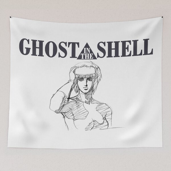 Item preview, Motoko Kusanagi - sketch 001 (black print) designed and sold by R-A Designs.