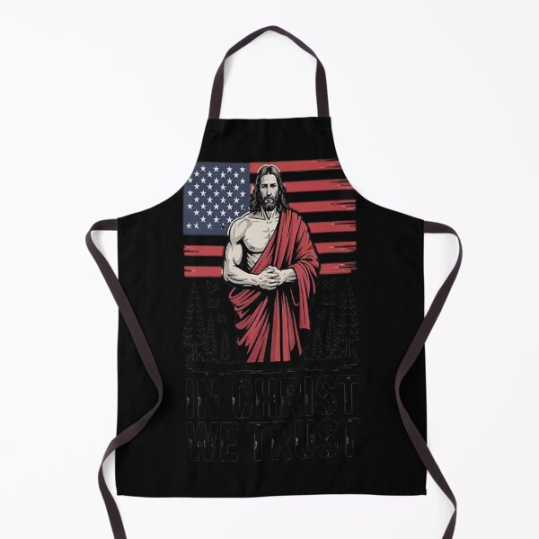 Item preview, In Christ We Trust Faithful Patriot Spirit designed and sold by TheRetroStyle.