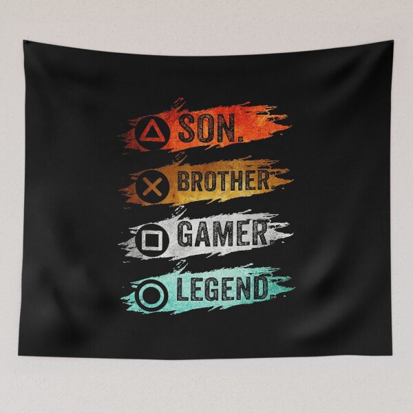 Item preview, Son Brother Gamer Legend Funny Gaming Evolution designed and sold by FGTV2021.