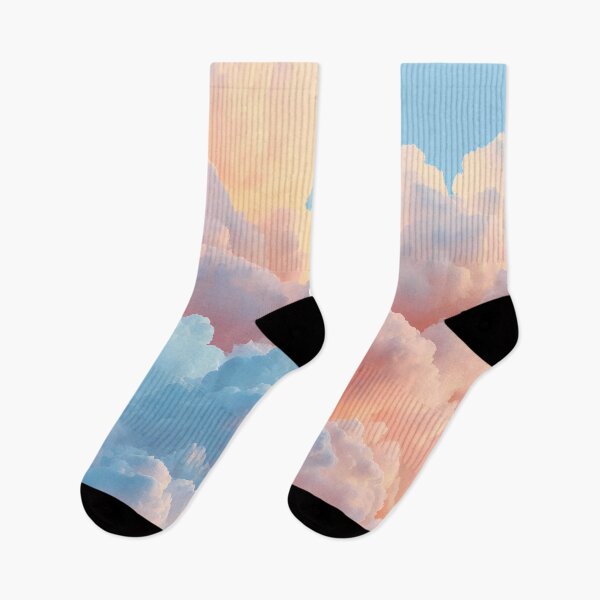 Item preview, Pastel Sunset Clouds Dreamy Sky Aesthetic Art designed and sold by Mindrender.