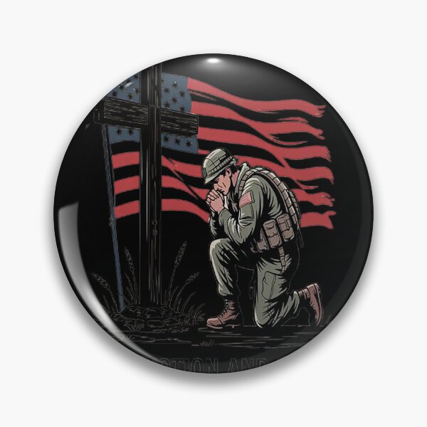Item preview, In Devotion And Duty Faith And Valor Soldiers Prayer designed and sold by TheRetroStyle.