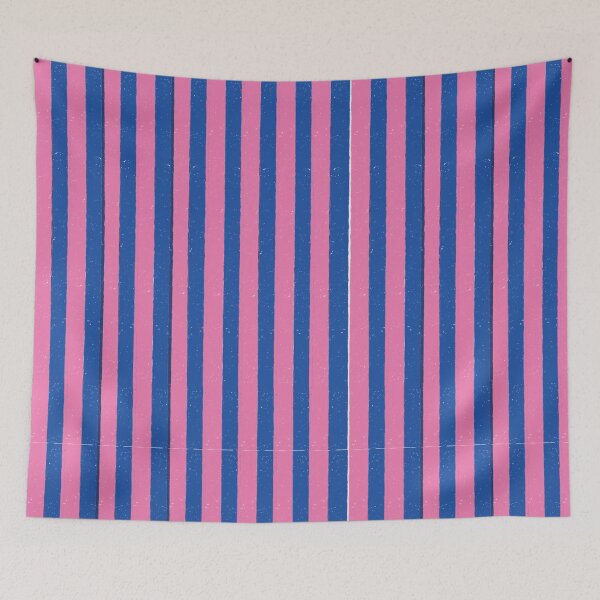 Item preview, Pink and Blue Retro Riso Stripes designed and sold by Zaya_art.