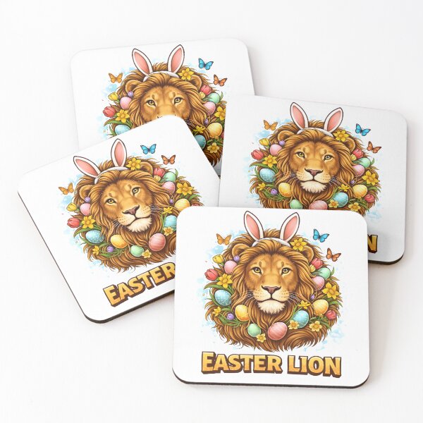 Item preview, Easter Lion - Roaring into Spring designed and sold by Uniqueauraaprints.