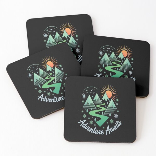 Item preview, Adventure Awaits Explore More Nature Hiking Camping1 designed and sold by NicolaMail.