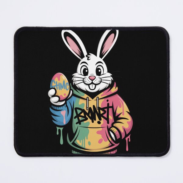 Item preview, Graffiti Easter Bunny – Streetwear Tie Dye Hoodie Bunny Drip Easter Egg Tee designed and sold by DarylWelsh2024.
