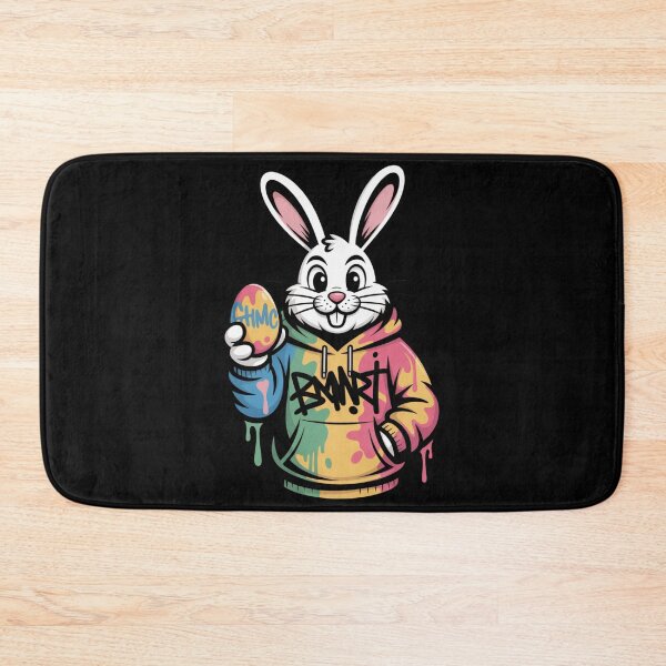 Item preview, Graffiti Easter Bunny – Streetwear Tie Dye Hoodie Bunny Drip Easter Egg Tee designed and sold by DarylWelsh2024.