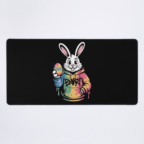 Item preview, Graffiti Easter Bunny – Streetwear Tie Dye Hoodie Bunny Drip Easter Egg Tee designed and sold by DarylWelsh2024.