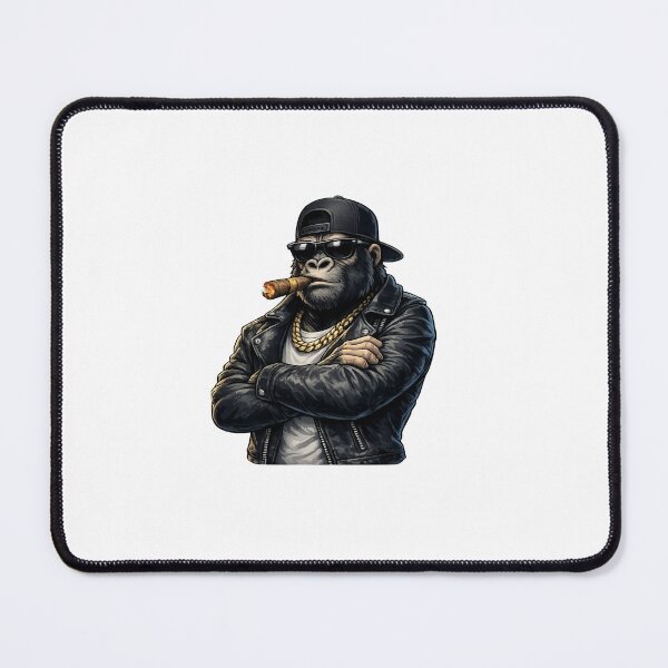 Item preview, Cool Smoking Gorilla with Sunglasses designed and sold by JeevanStickers.