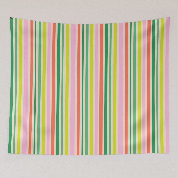 Item preview, Pastel Candy Striped Aesthetic Pattern designed and sold by Zaya_art.