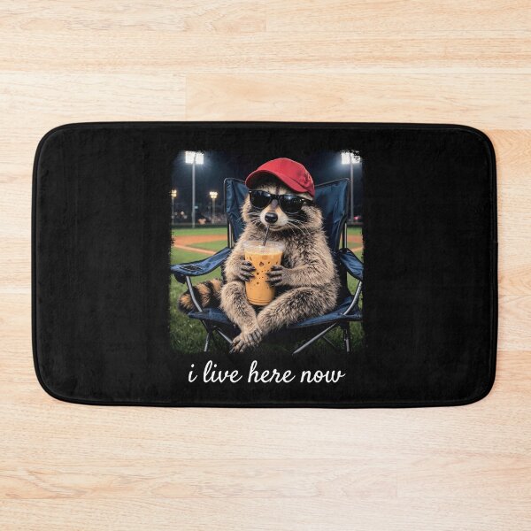 Item preview, Raccoon I live Here Now designed and sold by koffmannohe.