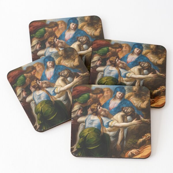 Item preview, Beweinung Christi Procaccini Baroque Religious Lamentation Art Print designed and sold by TheSoulOfArt.