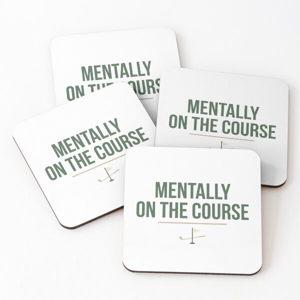 Artikelvorschau, Mentally on the Course Funny Golf Lifestyle Design entworfen und verkauft von ChipchaOddities.