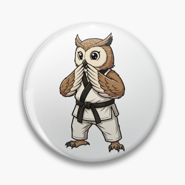 Artikelvorschau, Karate Owl Schwarzgurt Kampfkünstler Sensei entworfen und verkauft von k3rstman1.