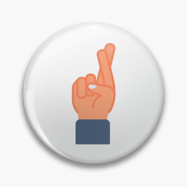 Item preview, Crossed Fingers - Hope Good Luck Sticker for Wishing & Optimism designed and sold by Tr Creative Design.