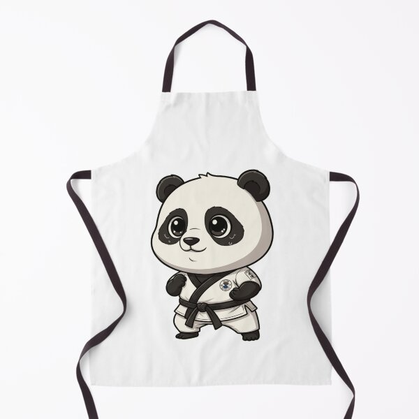 Item preview, Cute Chibi Panda Karate Black Belt Martial Arts designed and sold by k3rstman1.