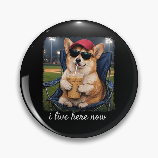 Item preview, Corgi I Live Here Now designed and sold by koffmannohe.