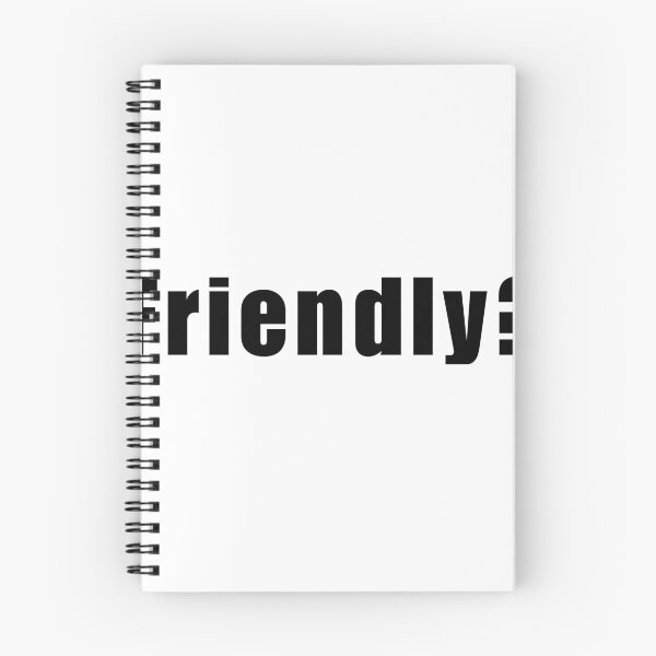 Item preview, "Friendly?" designed and sold by FriendlyDesignZ.