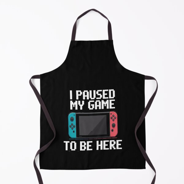 Item preview, I Paused My Game To Be Here 8 Bit Video Gamer designed and sold by NicolaMail.