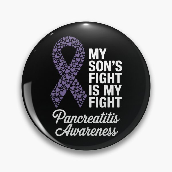 Item preview, My Son’s Fight Is My Fight Pancreatitis Awareness designed and sold by EllenJast.