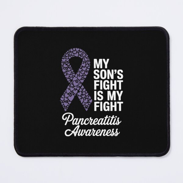 Item preview, My Son’s Fight Is My Fight Pancreatitis Awareness designed and sold by EllenJast.