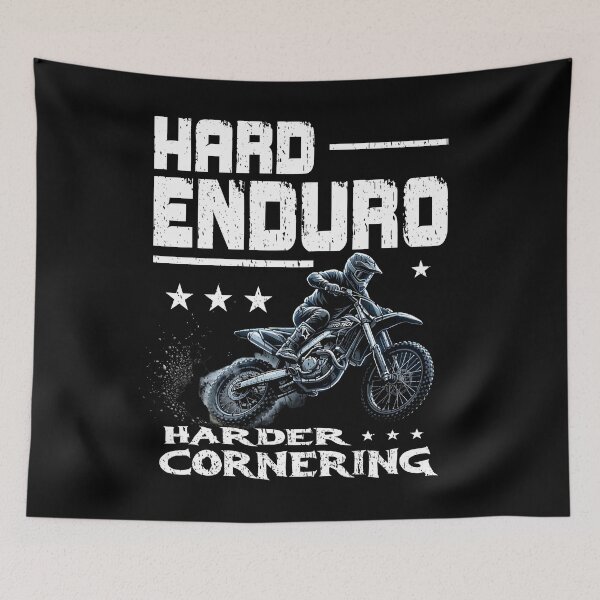 Item preview, Hard Enduro Harder Cornering Dirt Bike Off-Road Motorcycle Racing Motorsport fans Motorbike races Enduro designed and sold by Jt41.