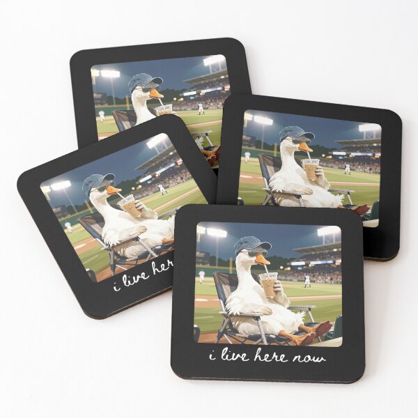 Item preview, I live here now Goose Funny Ballfield designed and sold by koffmannohe.