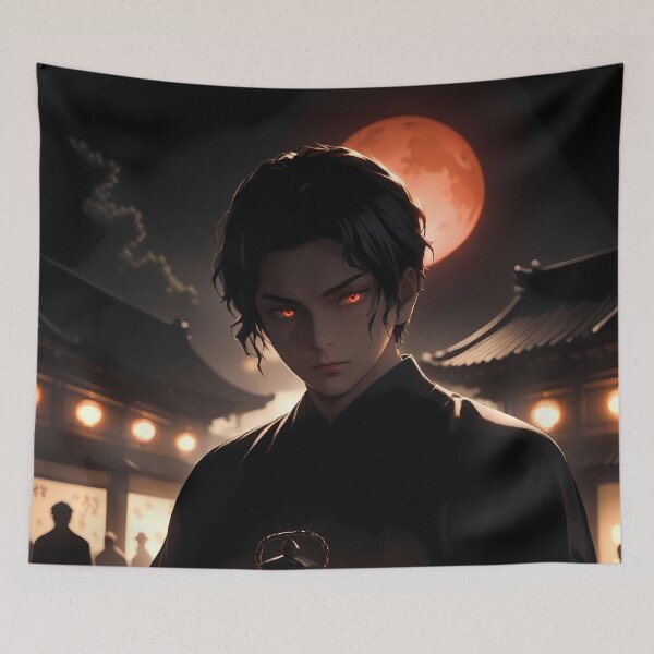 Artikelvorschau, Muzan Kibutsuji Demon Slayer Mondlicht Laternenfest entworfen und verkauft von Spraykart.