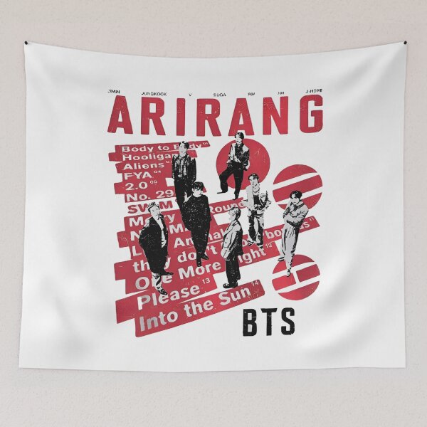Item preview, Bangtan Kpop Arirang Vintage designed and sold by HyphThonia.