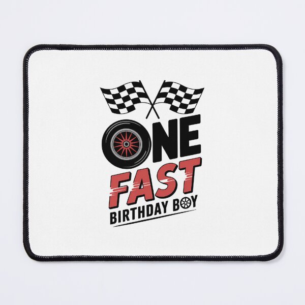 Item preview, Kids 1st Birthday Racer One Fast Birthday Boy Race Car designed and sold by EllenJast.