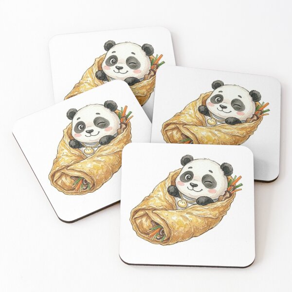 Item preview, Cozy Spring Roll Panda Sleeping Bag designed and sold by NicoleLeung028.