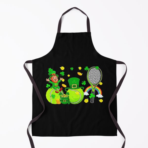 Item preview, Lucky Tennis St Patricks Day Funny Leprechaun Tennis designed and sold by WayTBeenkenArt.