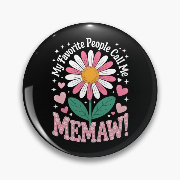 Item preview, My Favorite People Call Me Memaw Cute Flower Mothers Day designed and sold by EllenJast.