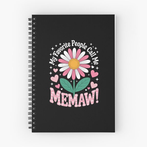 Item preview, My Favorite People Call Me Memaw Cute Flower Mothers Day designed and sold by EllenJast.