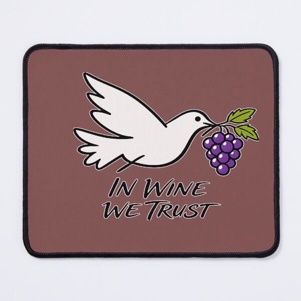 Item preview, In Wine We Trust - Funny Wine Lover & Sommelier Graphic designed and sold by hogardevinos22.