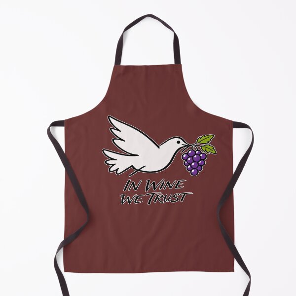Item preview, In Wine We Trust - Funny Wine Lover & Sommelier Graphic designed and sold by hogardevinos22.
