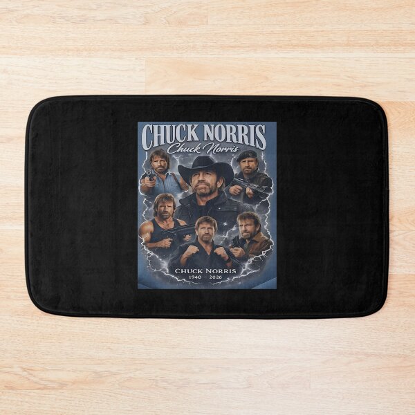 Item preview, Chuck Norris 1946-2026, Rest In Power Western Legend Patriotic, Cowboy Vintage Tribute  designed and sold by HyphThonia.