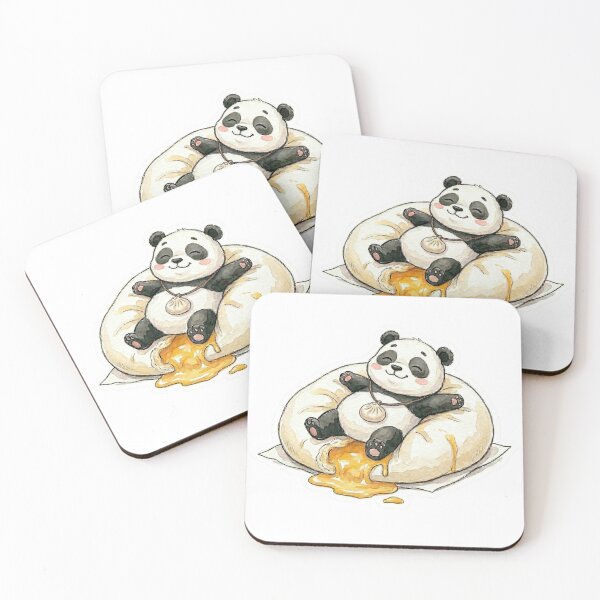 Item preview, Lava Bun Bliss - Lazy Panda Lounging designed and sold by NicoleLeung028.