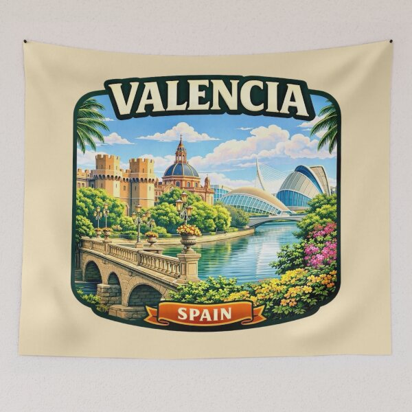 Item preview, Valencia, Spain designed and sold by Myra365Art.