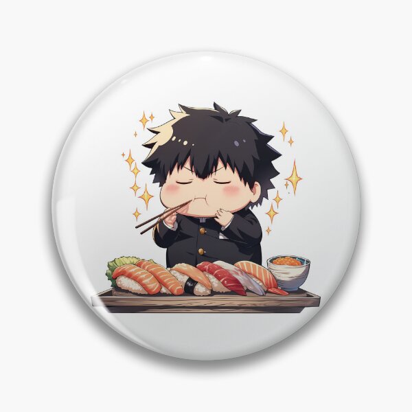 Item preview, Nobuchika Ginoza Psycho Pass Chibi Sushi Calm Mode designed and sold by Spraykart.