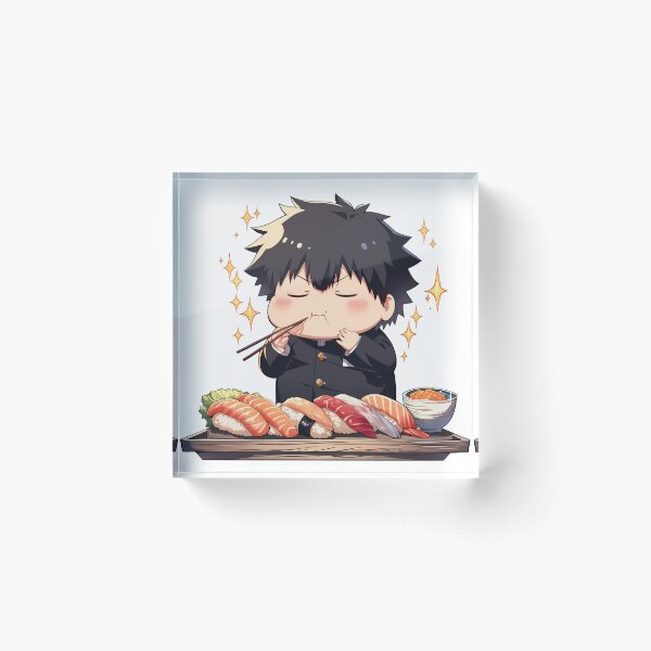 Item preview, Nobuchika Ginoza Psycho Pass Chibi Sushi Calm Mode designed and sold by Spraykart.