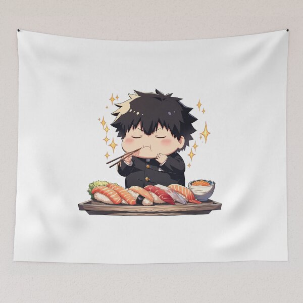 Item preview, Nobuchika Ginoza Psycho Pass Chibi Sushi Calm Mode designed and sold by Spraykart.