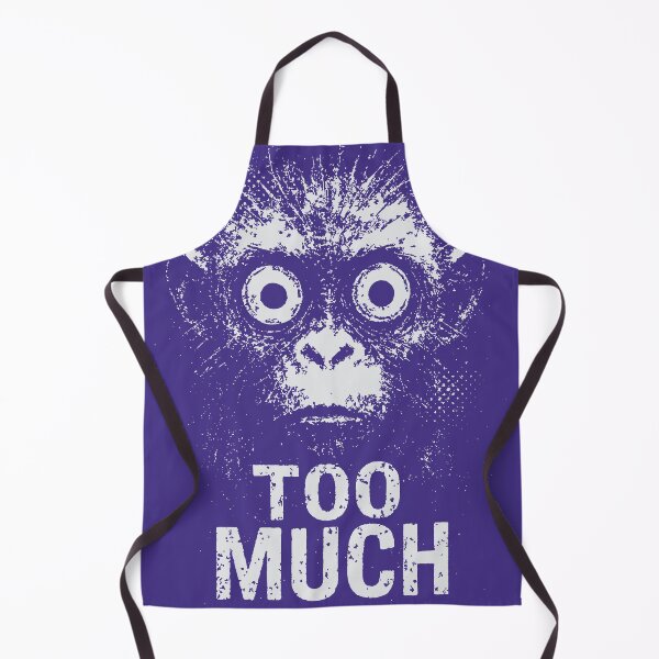 Item preview, Overwhelmed energy captured in a chaotic monkey expression. designed and sold by Dejbar.
