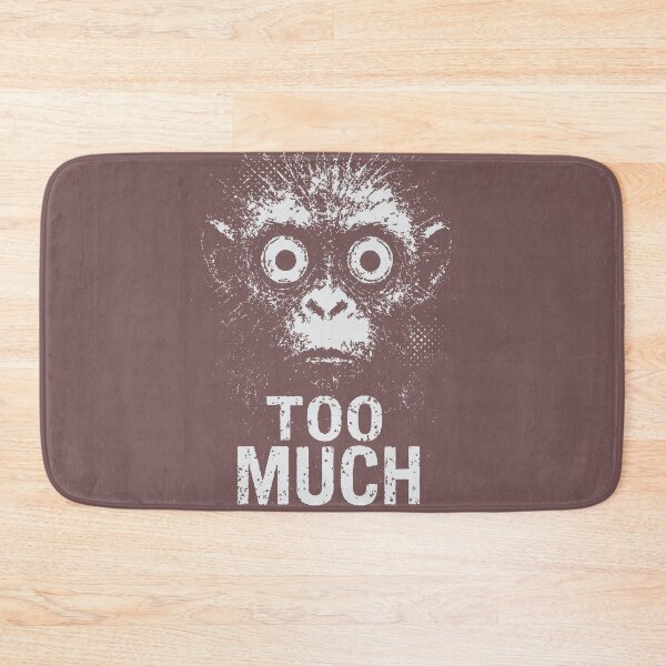 Item preview, Overwhelmed energy captured in a chaotic monkey expression. designed and sold by Dejbar.