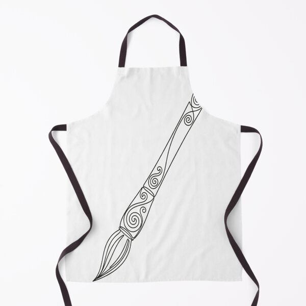 Item preview, Minimal Line Art-Paintbrush designed and sold by DinsignStudio.